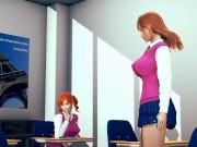 Naughty Class Room. Sexy School Girls 2/16