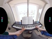 VRHUSH Rebecca Vanguard lets her piano teacher creampie her asshole 4/16