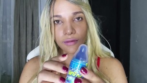 ASMR sexy suck - PUSH POP - Ring Pop - Juicy Drop
