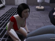 Trainer Gets Fucked By Big Fit Girl - Sexual Hot Animations 3/16