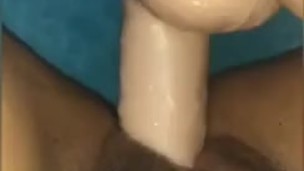 This dildo made my juicy pussy squirt so hard!