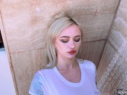 Hottie Blonde needs cum on vacation - Leah Meow 6/16