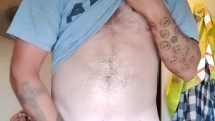 Army mechanic masturbating