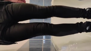 Pissing My Dried Out Skinny Jeans In The Shower (6th Wetting)