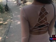 Thai teen girlfriend looks hot in a dress but better with a cock inside her holes 4/16