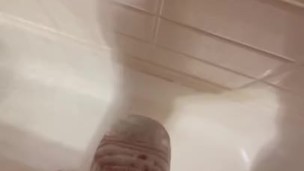 Fuckin my pocket pussy in the shower t