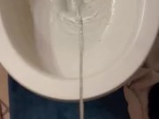 Just taking a leak