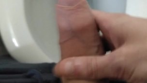 Cumming In The Toilet