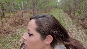 Je demande &agrave; un inconnu de m'enculer dans la for&ecirc;t ! - Les Pounes