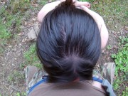 Blowjob in the mountains 10/16