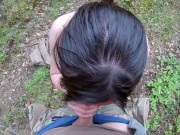 Blowjob in the mountains 13/16