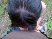 Blowjob in the mountains 2/16