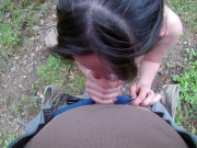 Blowjob in the mountains 3/16