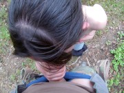 Blowjob in the mountains 4/16