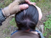 Blowjob in the mountains 9/16