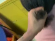 Slutting her out after work  2/16