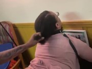 Slutting her out after work  4/16