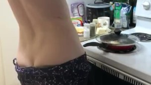 POV Your Redhead Nerdy Slut Makes You Breakfast And Blows You