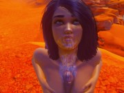 Трахнул мою подругу между сисек и очень много спермы ! [3D хентай] - Screenshot 11 of 16 - HD