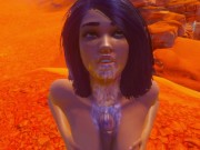 Трахнул мою подругу между сисек и очень много спермы ! [3D хентай] - Screenshot 14 of 16 - Big Boobs