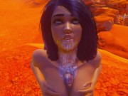 Трахнул мою подругу между сисек и очень много спермы ! [3D хентай] - Screenshot 16 of 16 - HD