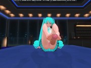 3D HENTAI FOOTJOB Cute miku footjob 11/16