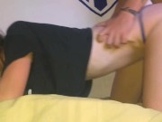 Latina argentina es sumisa y se deja cojer en 4 patas 7/16