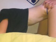 Latina argentina es sumisa y se deja cojer en 4 patas 8/16