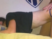 Latina argentina es sumisa y se deja cojer en 4 patas 9/16