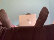 No Distractions! Tickled During Zoom meeting 1/16