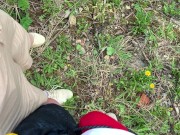 Если есть ДЕНЬГИ, то можно ВСЁ! Профессиональный пикап и сладкий минет на публике - Olivia Moore 16/16