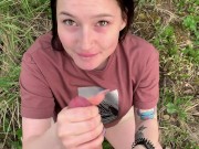 Если есть ДЕНЬГИ, то можно ВСЁ! Профессиональный пикап и сладкий минет на публике - Olivia Moore 6/16