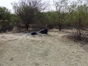 Naked public and sexy heels 14/16