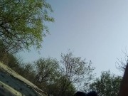 Naked public and sexy heels 3/16