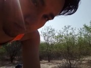 Naked public and sexy heels 7/16