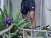 The sun heated the water well 3/16