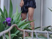 The sun heated the water well 4/16