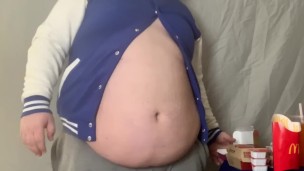 McDonald’s belly stuffing 