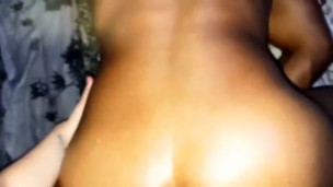 she fucks me and makes me moan while I spread my ass