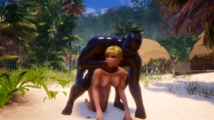 BBC Slave Femboy 3D