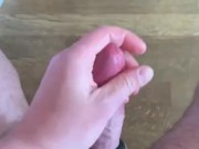 Когда решил поиграться со своим членом  - Screenshot 9 of 16 - Masturbation