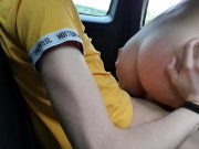COLLEGE Couple Fuck In The Car ,And He Cum Inside ME!!!! 5/16