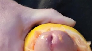 First Time Fucking A Grapefruit.