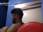 Part 4 - 18 year old latina loves riding my big thick cock while I suck her tits 13/16