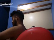 Part 4 - 18 year old latina loves riding my big thick cock while I suck her tits 8/16