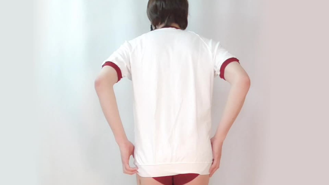 Femboy Wears Japanese Schoolgirl Sports Uniform and Rides on "Dildo" Exercise Ball! - RedTube