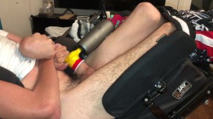 Explosive Orgasm Using Percussion Massager Vibrator Quadriplegic