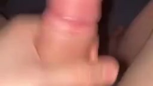  Guy Jerking off at night