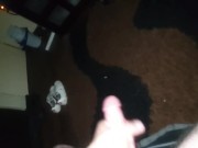 Big dick jacking off and big cum jerking it..sexy masterbation..cumshot..