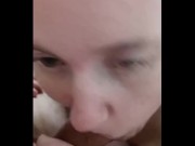 Wife's 1st facial ever ( I think she took it really good. I hope yall enjoy it an think so too) 9/16